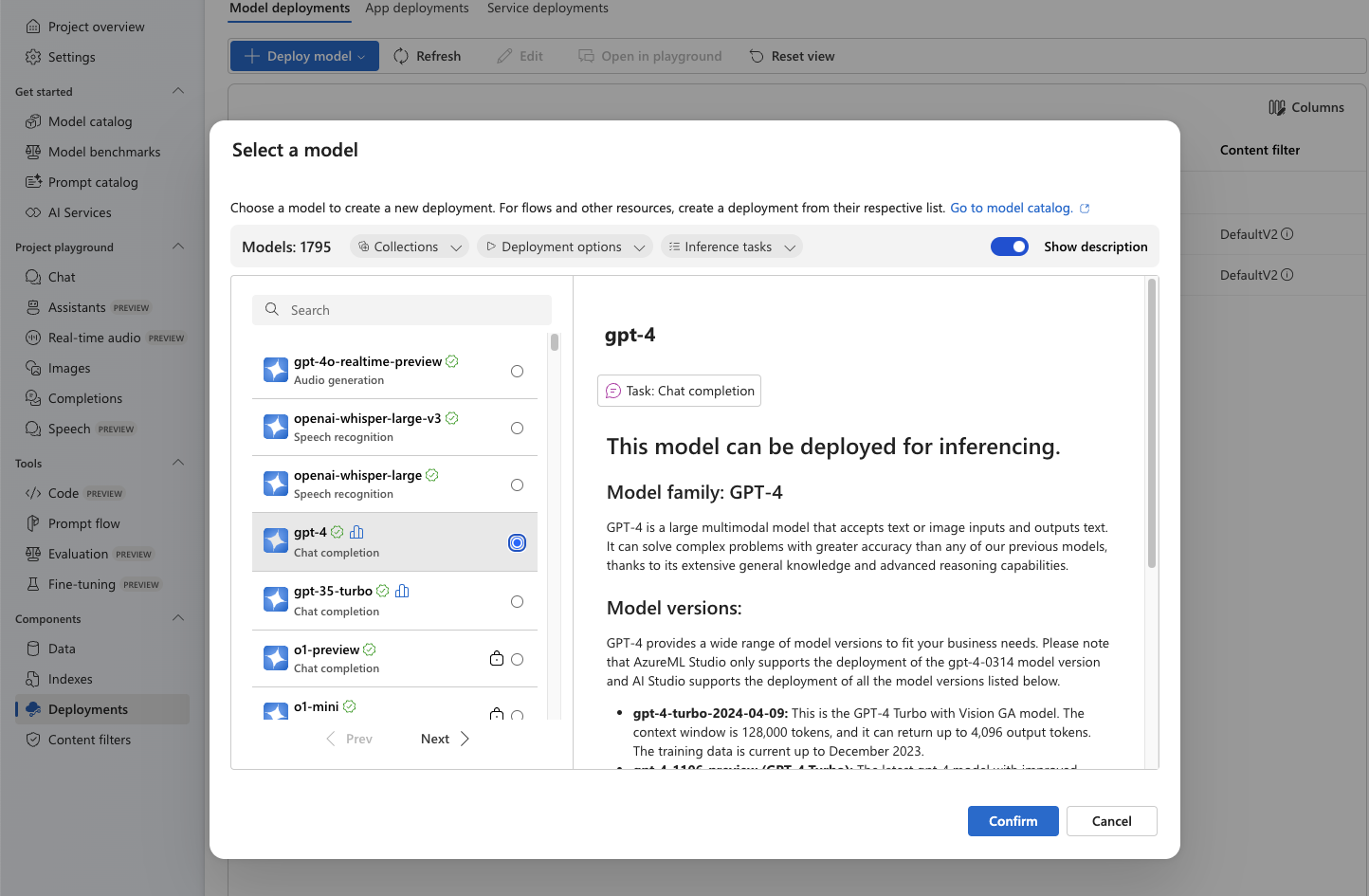 Deploying Embedding Model